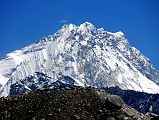 Gokyo 5 Scoundrels View 8-3 Lhotse, Nuptse Close Up Lhotse west face close up and Nuptse from Scoundrel's View.